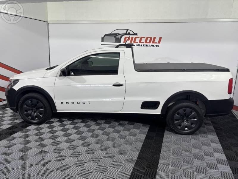 VOLKSWAGEN - SAVEIRO 1.6 MSI ROBUST CS 8V FLEX 2P MANUAL - 2023/2023 - BRANCA - R$ 73.900,00