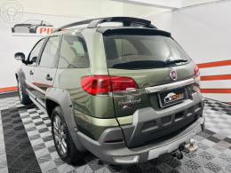 FIAT - PALIO 1.8 MPI ADVENTURE LOCKER WEEKEND 8V FLEX 4P AUTOMATIZADO - 2014/2015 - VERDE - R$ 47.900,00