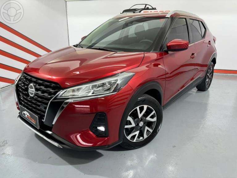 NISSAN - KICKS 1.6 16V FLEX S 4P MANUAL - 2021/2022 - VERMELHA - R$ 88.900,00