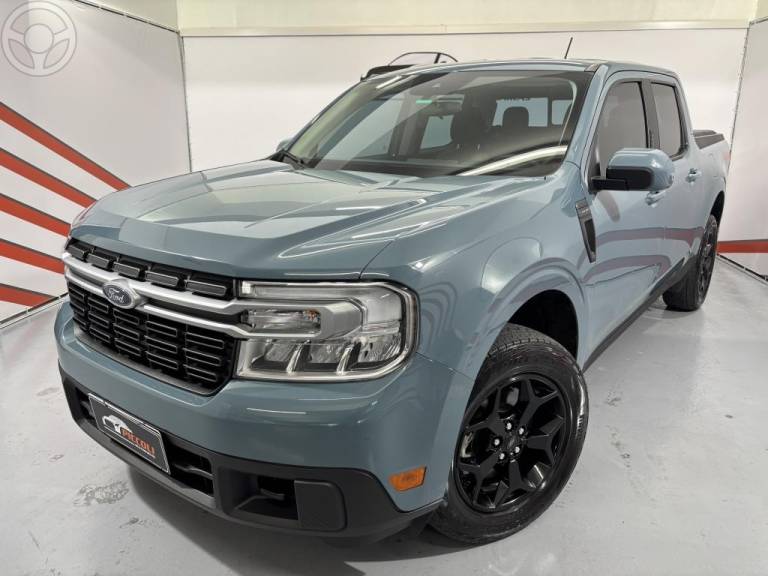 FORD - MAVERICK 2.0 LARIAT FX4 ECOBOOST AUTOMÁTICO - 2023/2023 - AZUL - R$ 177.900,00