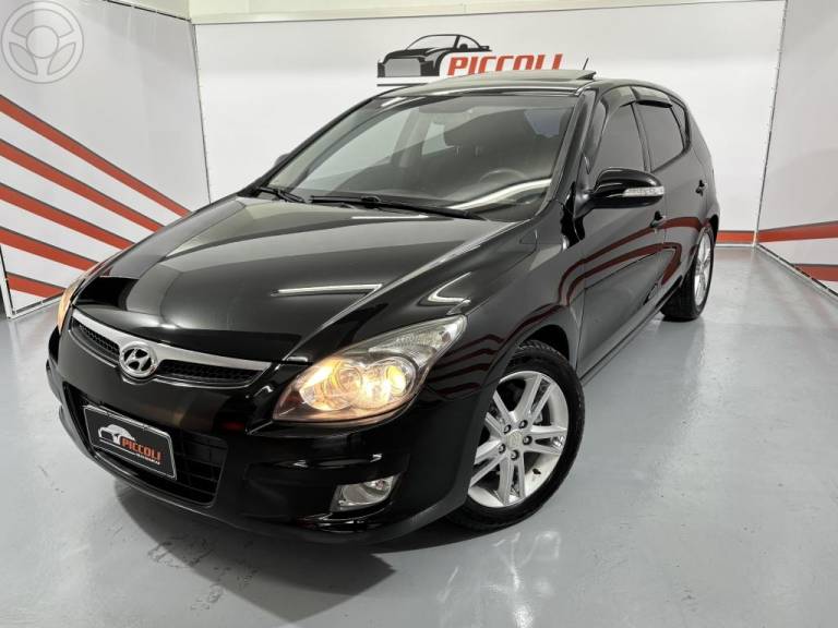 HYUNDAI - I30 2.0 MPFI GLS 16V 4P AUTOMÁTICO - 2010/2011 - PRETA - R$ 47.900,00