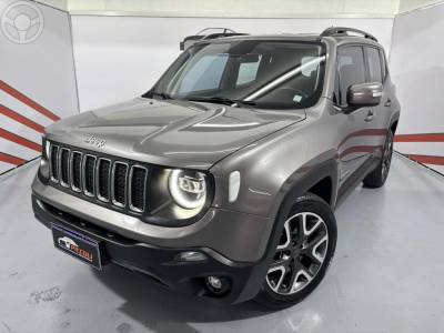 JEEP - RENEGADE 1.8 16V FLEX LONGITUDE 4P AUTOMÁTICO - 2019/2020 - CINZA - R$ 80.900,00