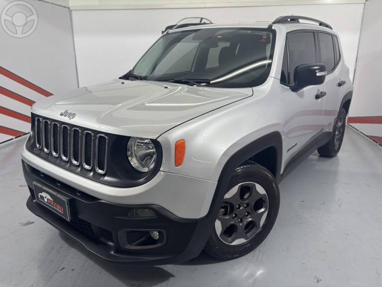 JEEP - RENEGADE 1.8 16V FLEX SPORT 4P AUTOMÁTICO - 2016/2017 - PRATA - R$ 74.900,00