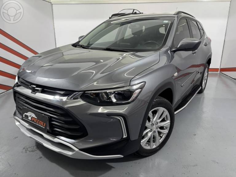 CHEVROLET - TRACKER 1.0 12V LTZ TURBO FLEX 4P AUTOMÁTICO - 2022/2023 - CINZA - R$ 104.900,00