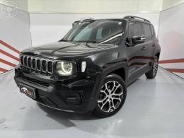 JEEP - RENEGADE 1.3 LONGITUDE T270 TURBO FLEX 4P AUTOMÁTICO - 2022/2023 - PRETA - R$ 112.900,00