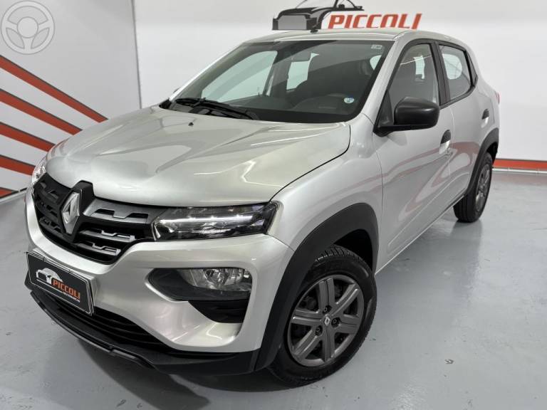 RENAULT - KWID 1.0 12V SCE FLEX ZEN MANUAL - 2023/2024 - PRATA - R$ 53.900,00