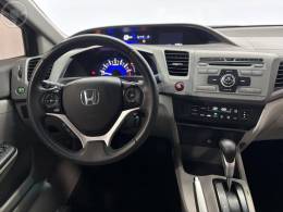 HONDA - CIVIC 2.0 LXR 16V FLEX 4P AUTOMÁTICO - 2013/2014 - CINZA - R$ 77.900,00