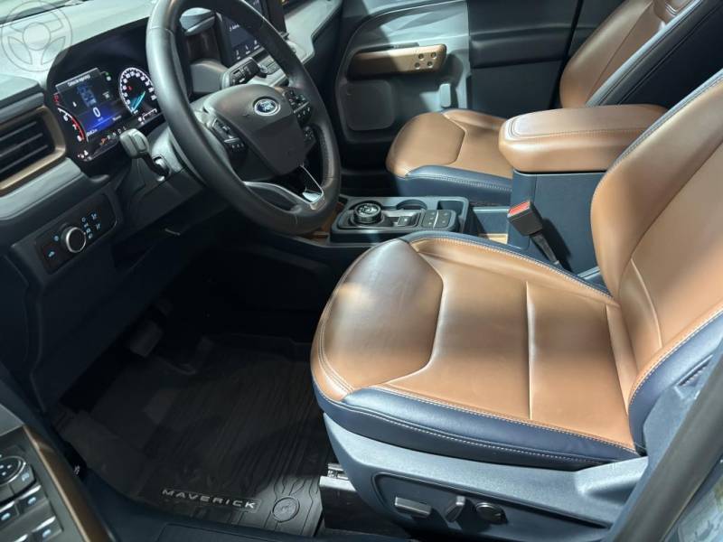 FORD - MAVERICK 2.0 LARIAT FX4 ECOBOOST AUTOMÁTICO - 2023/2023 - AZUL - R$ 177.900,00