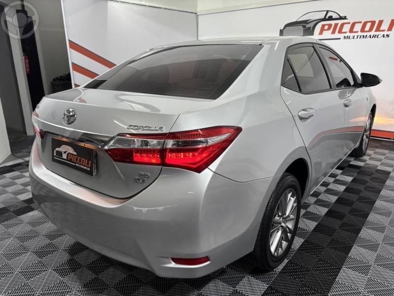 TOYOTA - COROLLA 2.0 XEI 16V FLEX 4P AUTOMÁTICO - 2015/2016 - PRATA - R$ 86.900,00