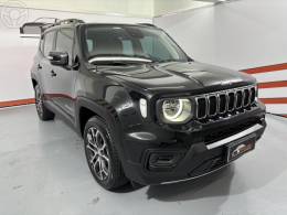JEEP - RENEGADE 1.3 LONGITUDE T270 TURBO FLEX 4P AUTOMÁTICO - 2022/2023 - PRETA - R$ 112.900,00