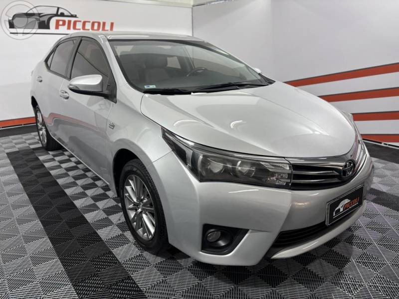 TOYOTA - COROLLA 2.0 XEI 16V FLEX 4P AUTOMÁTICO - 2015/2016 - PRATA - R$ 86.900,00