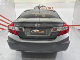 HONDA - CIVIC 2.0 LXR 16V FLEX 4P AUTOMÁTICO - 2013/2014 - CINZA - R$ 76.900,00