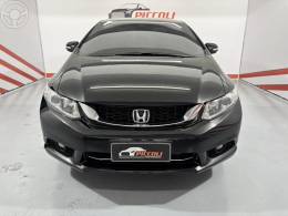 HONDA - CIVIC 2.0 LXR 16V FLEX 4P AUTOMÁTICO - 2015/2016 - PRETA - R$ 80.900,00