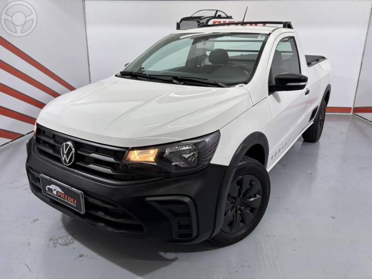 VOLKSWAGEN - SAVEIRO 1.6 MSI ROBUST CS 8V FLEX 2P MANUAL - 2023/2024 - BRANCA - R$ 84.900,00