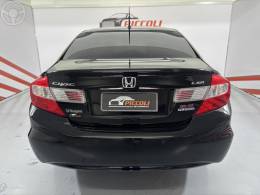 HONDA - CIVIC 2.0 LXR 16V FLEX 4P AUTOMÁTICO - 2015/2016 - PRETA - R$ 80.900,00