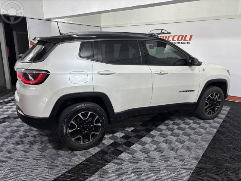JEEP - COMPASS 2.0 TRAILHAWK TD350 TURBO DIESEL 4X4 4P AUTOMÁTICO - 2021/2021 - BRANCA - R$ 126.900,00