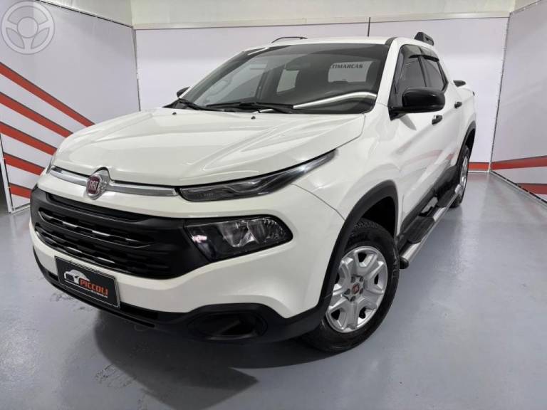 FIAT - TORO 1.8 16V EVO FLEX FREEDOM AUTOMÁTICO - 2017/2018 - BRANCA - R$ 87.900,00
