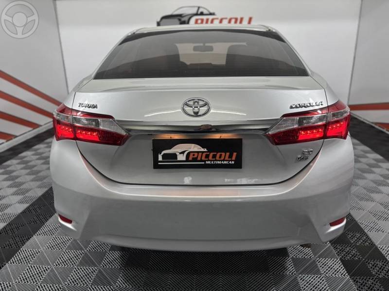 TOYOTA - COROLLA 2.0 XEI 16V FLEX 4P AUTOMÁTICO - 2015/2016 - PRATA - R$ 86.900,00
