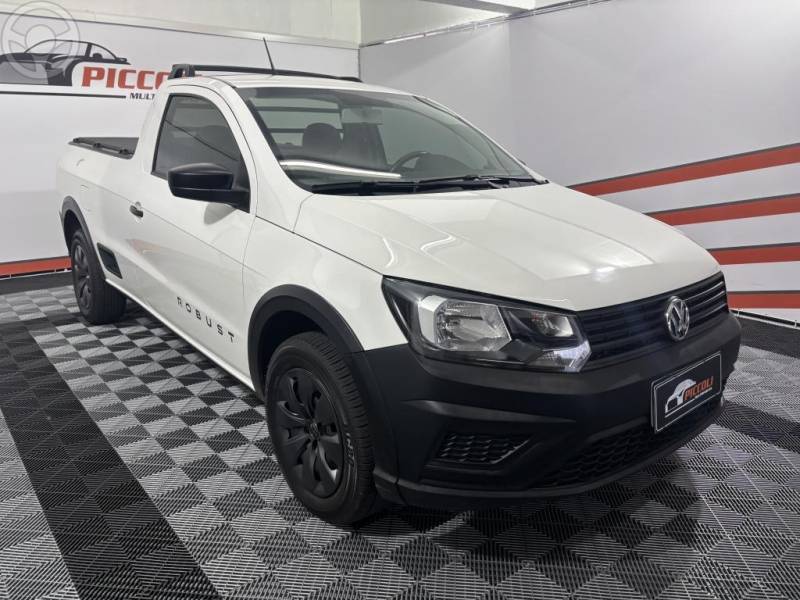 VOLKSWAGEN - SAVEIRO 1.6 MSI ROBUST CS 8V FLEX 2P MANUAL - 2023/2023 - BRANCA - R$ 73.900,00