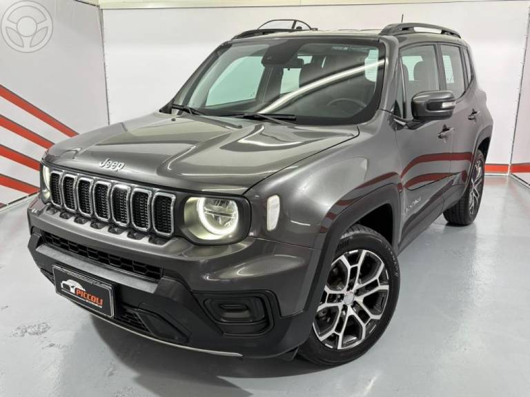 JEEP - RENEGADE 1.3 LONGITUDE T270 TURBO FLEX 4P AUTOMÁTICO - 2022/2023 - CINZA - R$ 109.900,00
