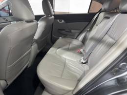 HONDA - CIVIC 2.0 LXR 16V FLEX 4P AUTOMÁTICO - 2013/2014 - CINZA - R$ 77.900,00