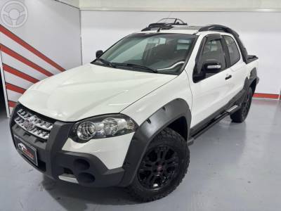 FIAT - STRADA 1.8 MPI ADVENTURE LOCKER CD 16V FLEX 2P MANUAL - 2011/2011 - BRANCA - R$ 54.900,00