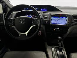 HONDA - CIVIC 2.0 LXR 16V FLEX 4P AUTOMÁTICO - 2015/2016 - PRETA - R$ 80.900,00
