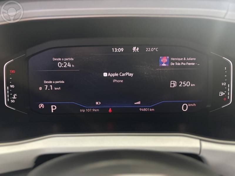 VOLKSWAGEN - T-CROSS 1.4 HIGHLINE TSI 16V FLEX 4P AUTOMÁTICO - 2021/2021 - BRANCA - R$ 112.900,00