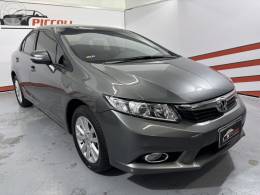 HONDA - CIVIC 2.0 LXR 16V FLEX 4P AUTOMÁTICO - 2013/2014 - CINZA - R$ 76.900,00