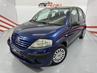 CITROËN - C3 1.4 I GLX 8V FLEX 4P MANUAL - 2007/2008 - AZUL - R$ 22.900,00