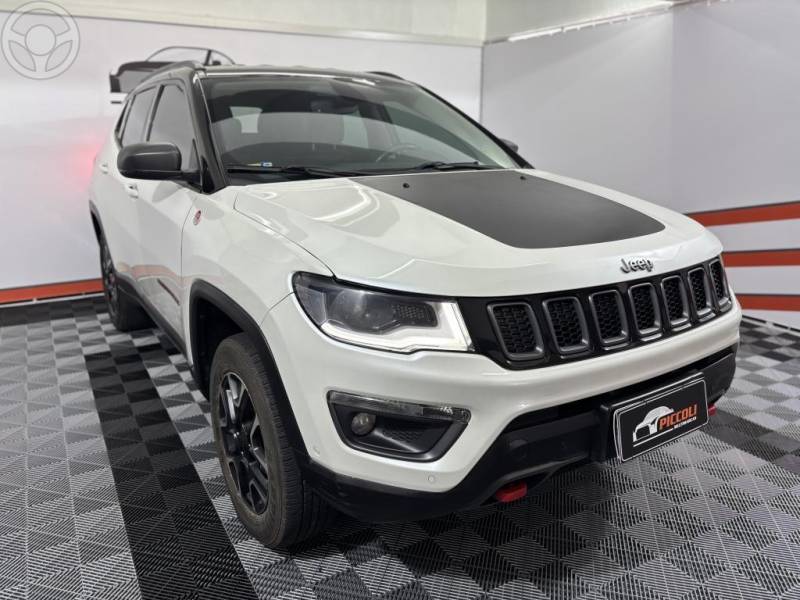 JEEP - COMPASS 2.0 TRAILHAWK TD350 TURBO DIESEL 4X4 4P AUTOMÁTICO - 2021/2021 - BRANCA - R$ 126.900,00