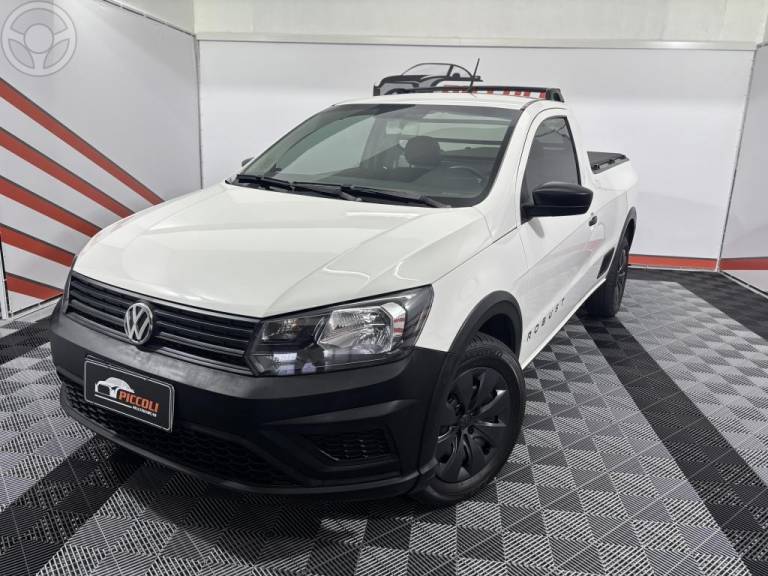 VOLKSWAGEN - SAVEIRO 1.6 MSI ROBUST CS 8V FLEX 2P MANUAL - 2023/2023 - BRANCA - R$ 73.900,00