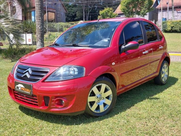 CITROËN - C3 1.6 EXCLUSIVE 16V FLEX 4P AUTOMÁTICO - 2011/2012 - VERMELHA - R$ 34.900,00