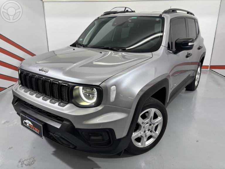 JEEP - RENEGADE 1.3 SPORT T270 16V TURBO FLEX 4P AUTOMÁTICO - 2023/2023 - PRATA - R$ 103.900,00
