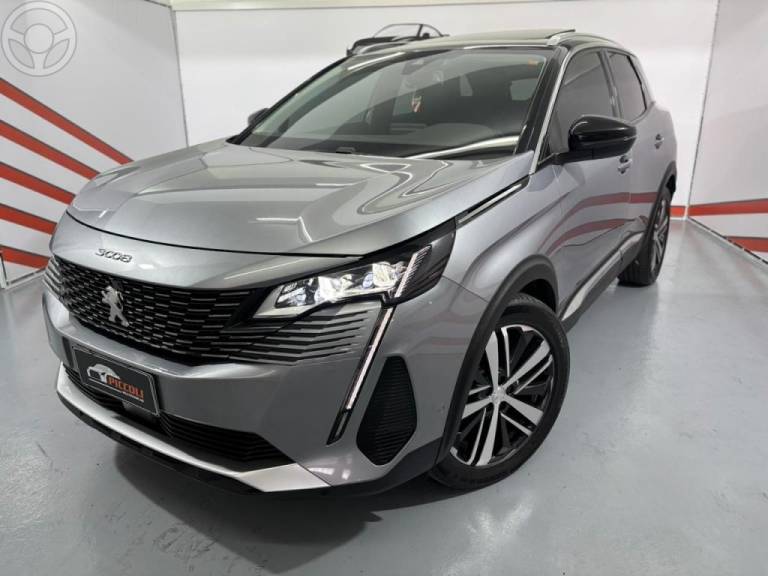 PEUGEOT - 3008 1.6 GRIFFE PACK THP 16V 4P AUTOMÁTICO - 2021/2022 - PRATA - R$ 168.900,00