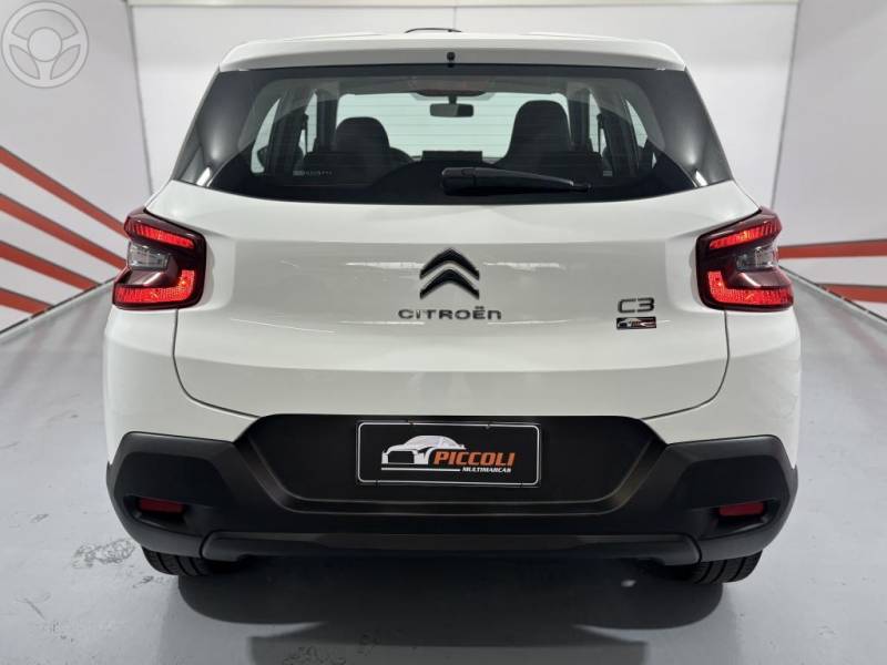 CITROËN - C3 1.0 LIVE PACK 6V 4P FLEX MANUAL - 2023/2023 - BRANCA - R$ 65.900,00