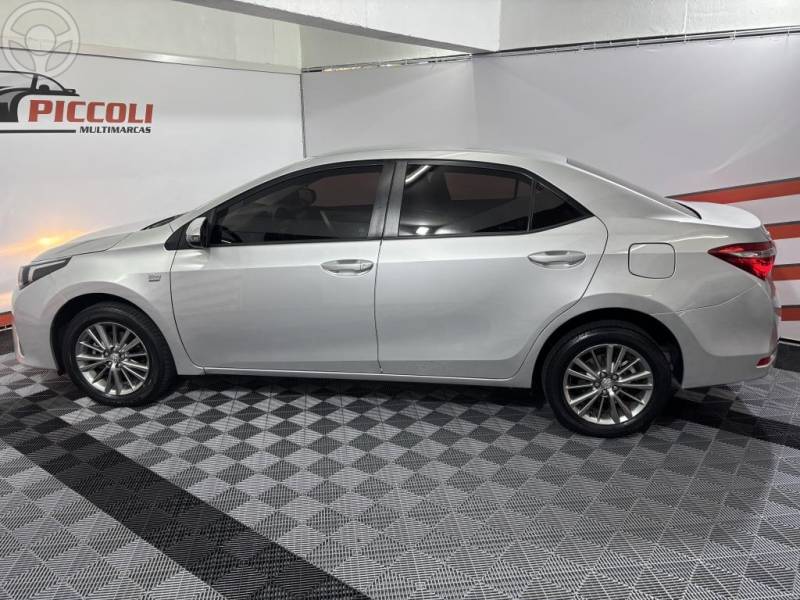 TOYOTA - COROLLA 2.0 XEI 16V FLEX 4P AUTOMÁTICO - 2015/2016 - PRATA - R$ 86.900,00