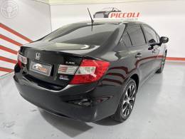 HONDA - CIVIC 2.0 LXR 16V FLEX 4P AUTOMÁTICO - 2015/2016 - PRETA - R$ 80.900,00