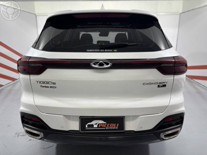 CHERY - TIGGO 1.6 TXS 16V TURBO 8 TGDI 4P AUTOMÁTICO - 2021/2022 - BRANCA - R$ 133.900,00