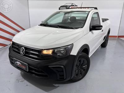 VOLKSWAGEN - SAVEIRO 1.6 MSI ROBUST CS 8V FLEX 2P MANUAL - 2023/2024 - BRANCA - R$ 84.900,00