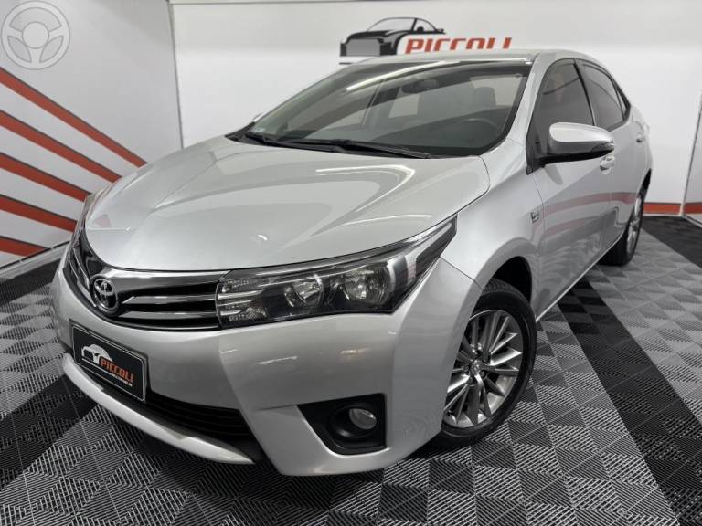 TOYOTA - COROLLA 2.0 XEI 16V FLEX 4P AUTOMÁTICO - 2015/2016 - PRATA - R$ 86.900,00