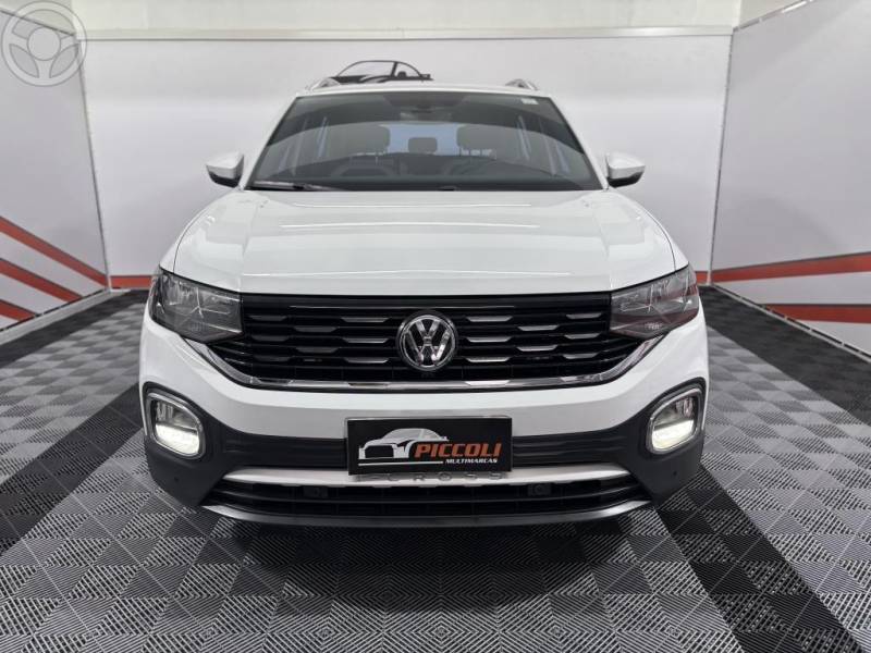 VOLKSWAGEN - T-CROSS 1.4 HIGHLINE TSI 16V FLEX 4P AUTOMÁTICO - 2021/2021 - BRANCA - R$ 112.900,00