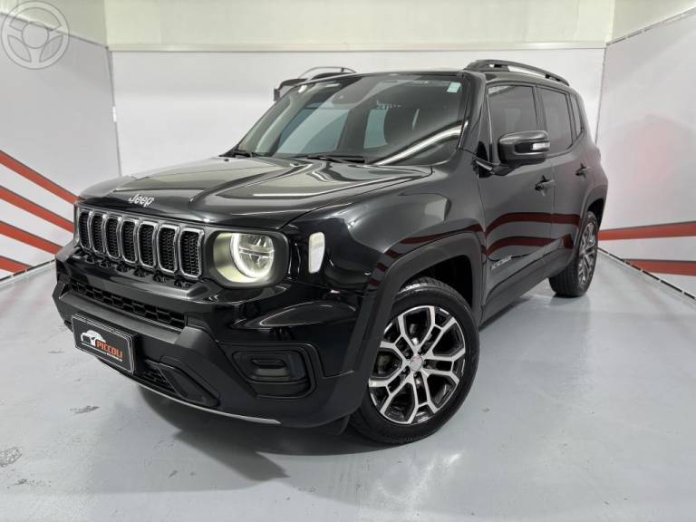 JEEP - RENEGADE 1.3 LONGITUDE T270 TURBO FLEX 4P AUTOMÁTICO - 2022/2023 - PPRETA - R$ 114.900,00