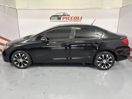 HONDA - CIVIC 2.0 LXR 16V FLEX 4P AUTOMÁTICO - 2015/2016 - PRETA - R$ 80.900,00
