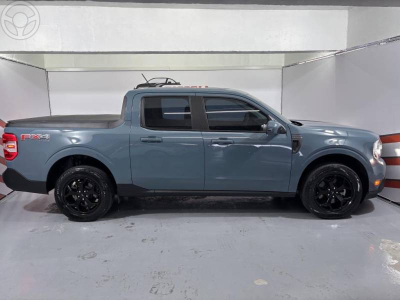 FORD - MAVERICK 2.0 LARIAT FX4 ECOBOOST AUTOMÁTICO - 2023/2023 - AZUL - R$ 177.900,00