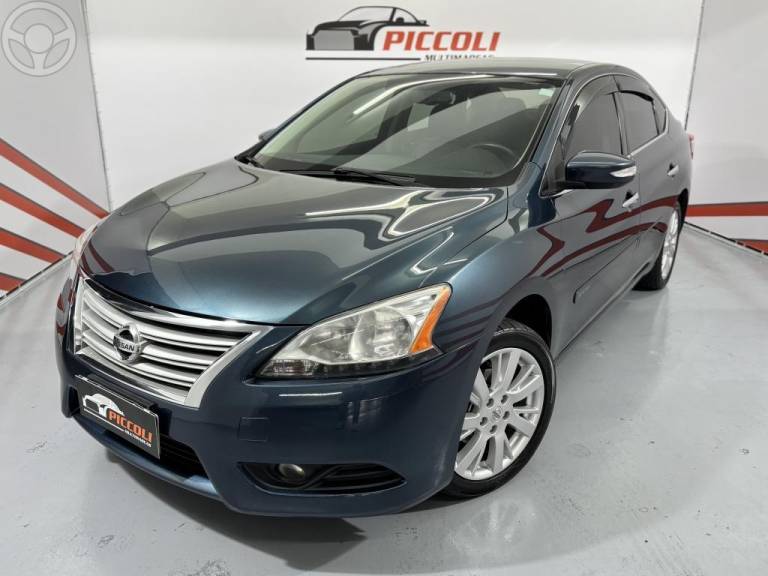 NISSAN - SENTRA 2.0 SL 16V FLEX 4P AUTOMÁTICO - 2014/2015 - AZUL - R$ 59.900,00