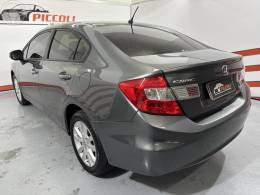 HONDA - CIVIC 2.0 LXR 16V FLEX 4P AUTOMÁTICO - 2013/2014 - CINZA - R$ 76.900,00